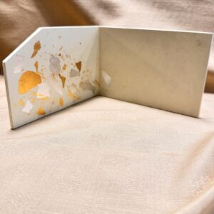 豆雛と豆兜セットの屏風